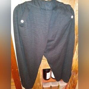 Neon Buddha Black  Pants